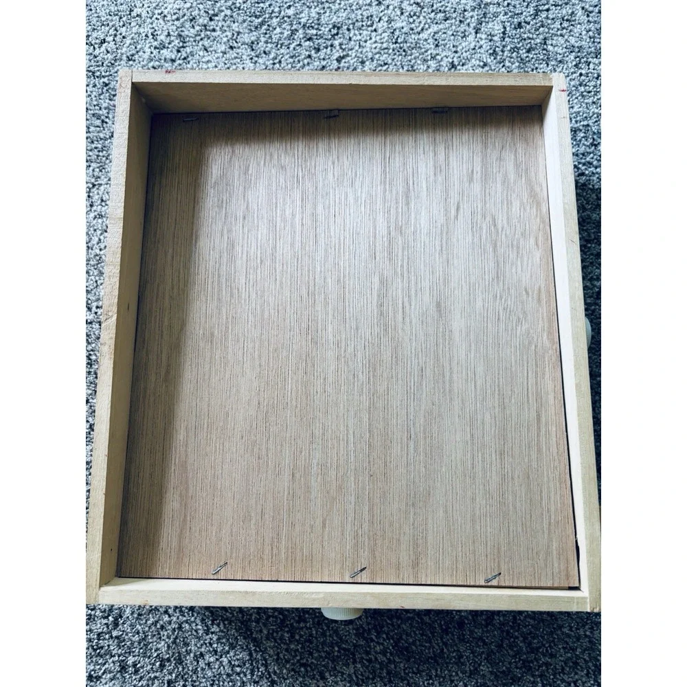 Vintage 1985 Pressman‎ Tournament Labyrinth Wooden Game Box With 2 balls